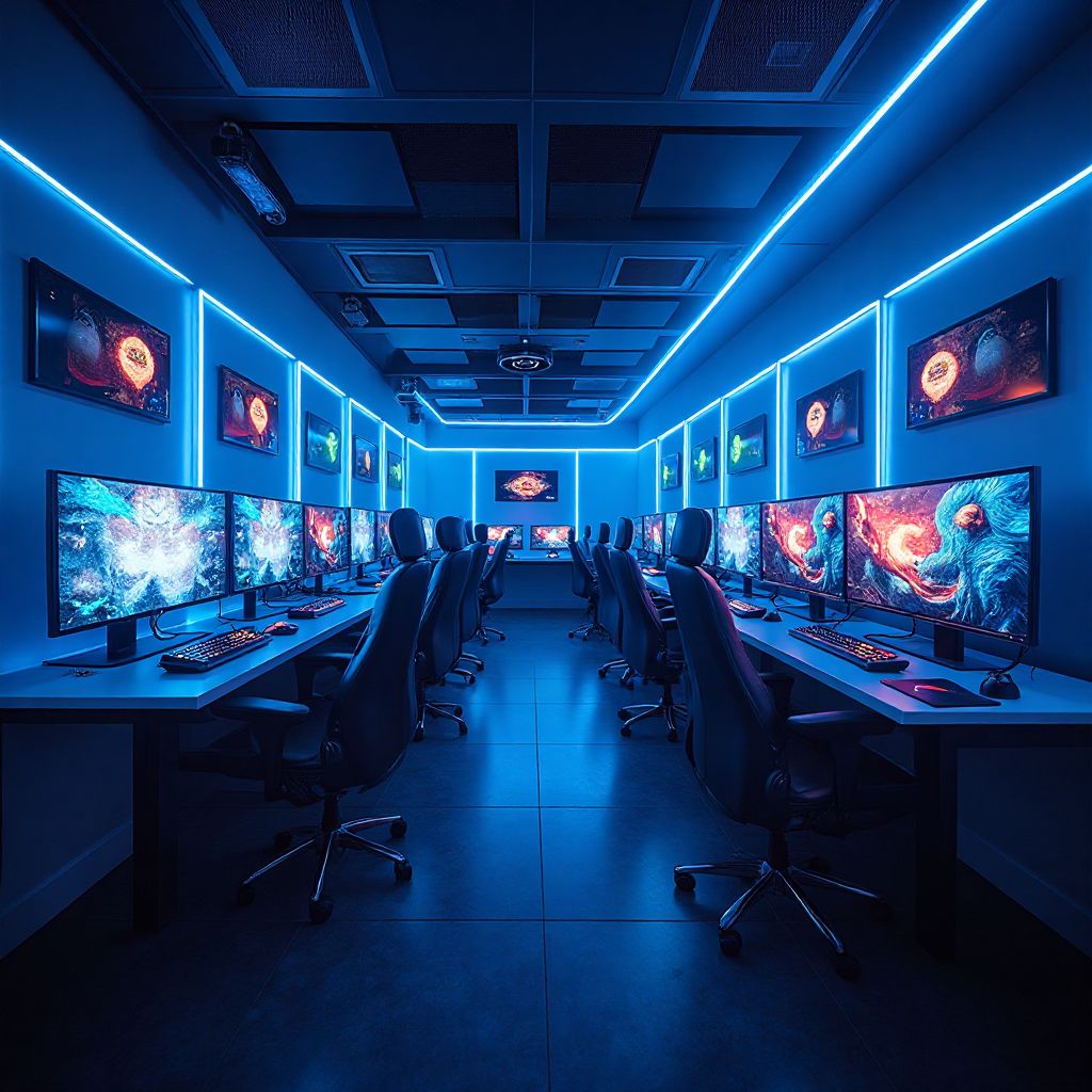 Main gaming area in Sydney facility
